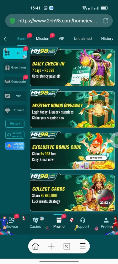 HH98 game Live Casino